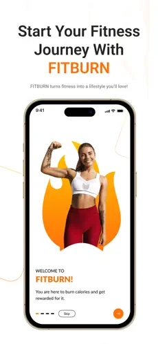 Fitburn activity tracking and rewards