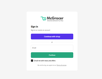 McGrocer baby, parent & kids collection