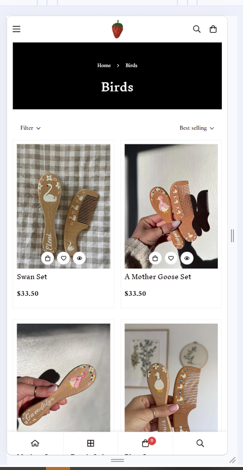 Popppyn collection browsing and category navigation